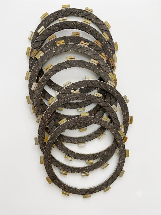 Heavy Bike High-Torque Clutch Friction Plate Kit – Heavy Duty (145.0mm OD / 121.3mm ID)