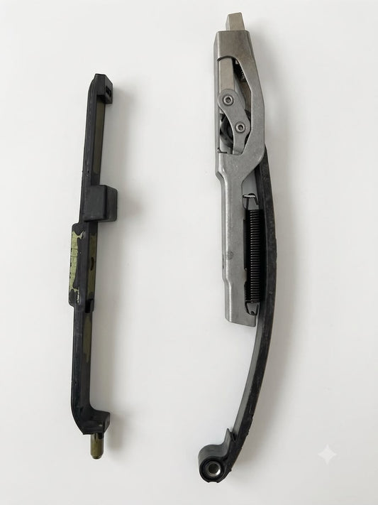 Mechanical Timing Chain Tensioner Arm and Guide Rail Assembly