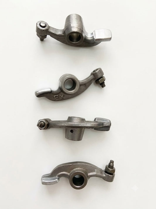 Heavy-Duty Engine Valve Rocker Arm Set with Adjustment Tappets