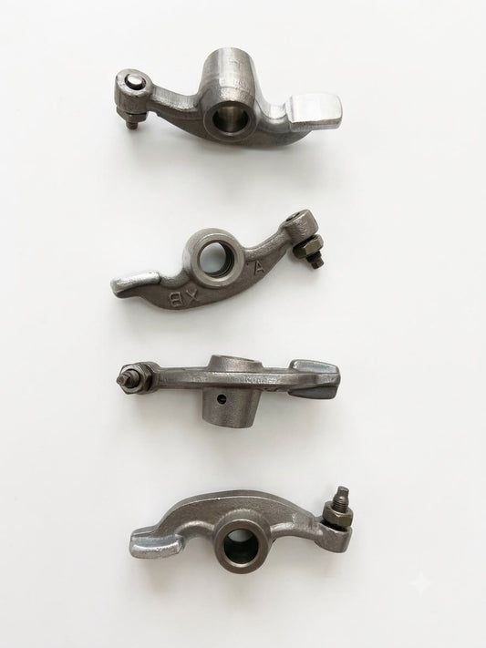 Heavy-Duty Engine Valve Rocker Arm Set with Adjustment Tappets
