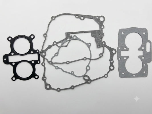 Premium Twin-Cylinder Engine Gasket Kit – Complete Crankcase, Cylinder Head, and Base Gaskets Set