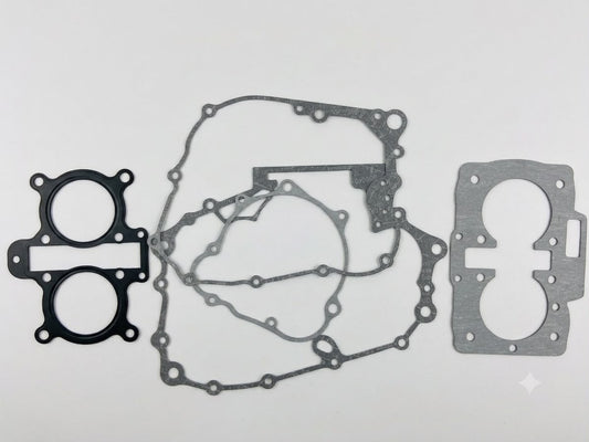 Premium Twin-Cylinder Engine Gasket Kit – Complete Crankcase, Cylinder Head, and Base Gaskets Set